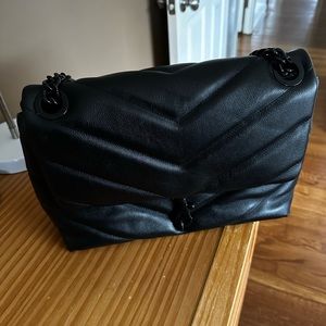 Rebecca Minkoff crossbody all black bag large